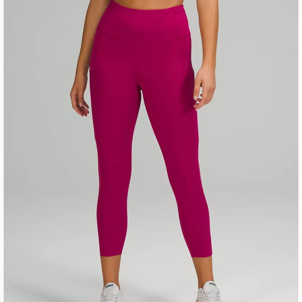 Lululemon fast & free crop pants